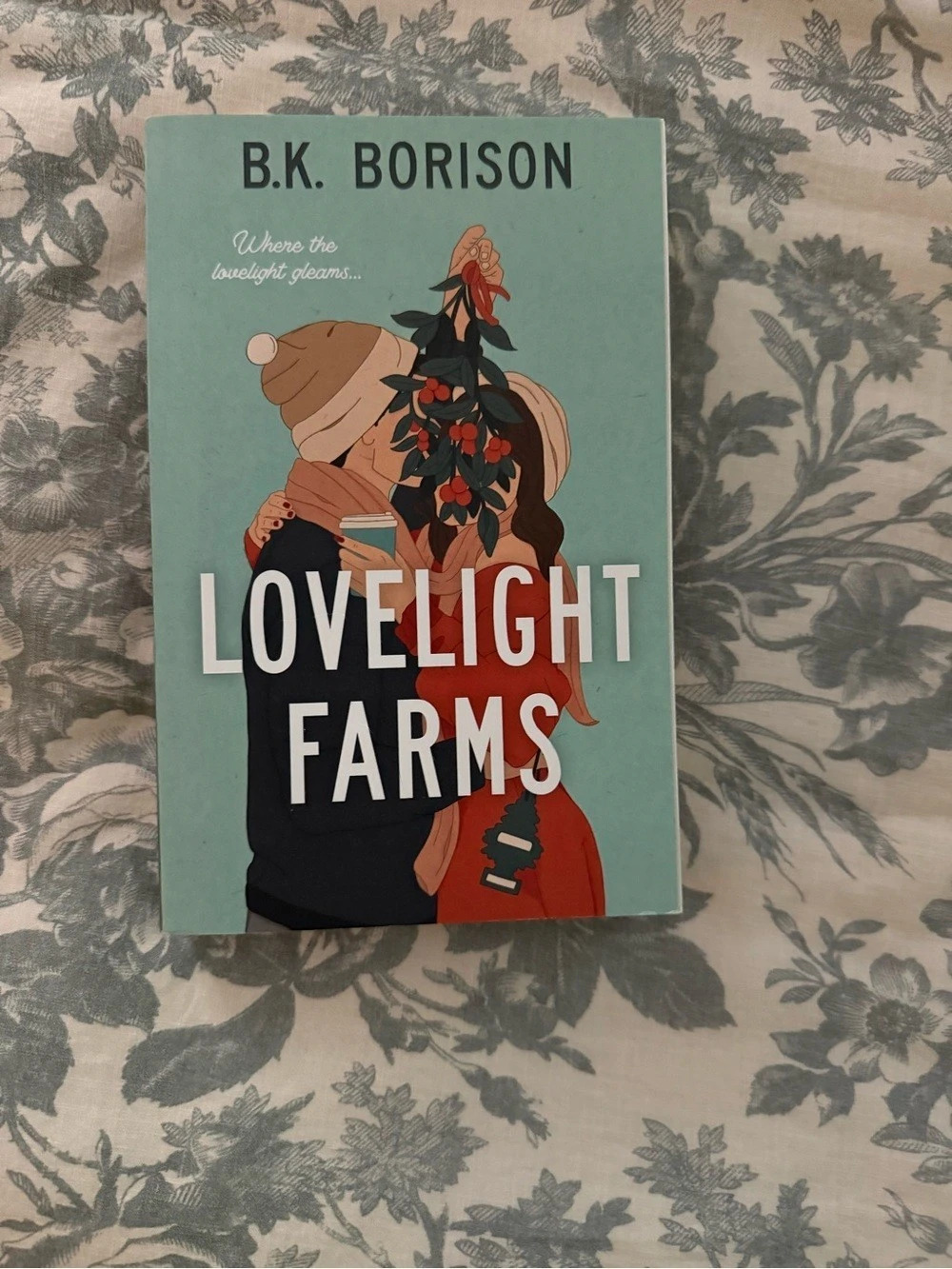 Penguin Random House LoveLight Farms Floral Green Book Like New